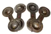Karkaba Qarkabeb Authentic Moroccan Cymbals Castanets Gnawa Rare Hand Percussion
