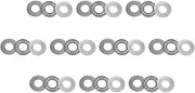 uxcell AXK1226 Thrust Needle Roller Bearings with Washers 12mm Bore 26mm OD 2mm Width 10pcs