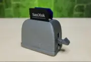 SD Card Holder Toaster Memory Card SDHC SDXC Storage Box Funny