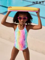 Multi Animal Double Strap Swimsuit (3-16yrs) (E76806) | $24 - $35