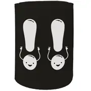 Alcohol Stubby Holder - Exclamation Marks - Funny Novelty Birthday Gift Joke Beer Can Bottle