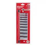 Milwaukee 3/8 in. drive SAE 6 Point Chrome Deep Well Socket Set