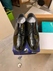 Bates Duty Oxford Shoes Men's High Gloss Black E22141 10 M US