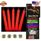 Glow Sticks Bulk - 100 Quality Red Light Sticks for Every Celebration