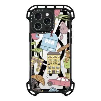 iPhone 16 Pro Max Ultra Bounce Case MagSafe Compatible Paris by Megan McKean