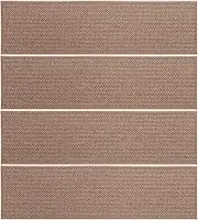 Gadpiparty 4pcs Stair Tread Staircase Runner Self-Adhesive Carpet Stair Runner for Wooden Step