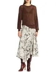 [Sass & Bide] Giselle Metallic Knit Jumper in Copper