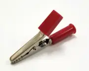 Sato Parts # C-552-R, Alligator Clip w/ Red Molded Insulators 3A @ 30V