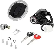 Ignition Key Switches for Kawasaki ZX400 G for Ninja 400 2018-2023 Ignition Switch Gas Cap Seat Lock Set Ignition Barrel Key Switch