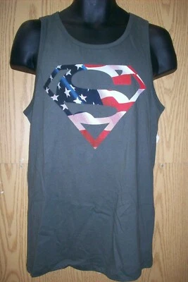 DC Comics Superman Logo Americana Tank Top