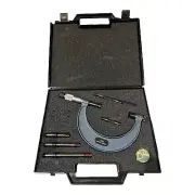 Moore & Wright 941X 0-4" Adjustable External Micrometer Set Hardened Steel Gauge