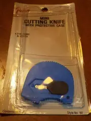 Vtg Penn Mini Cutting Knife With Protective Case New in Packaging