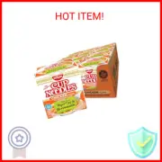Nissin Cup Noodles Ramen Noodle Soup, Chicken, Microwaveable Paper Cup, 2.25 Oun