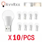 USB Plug Lamp Computer Mobile Power Charging USB Small Book Lamps LED Eye Protec