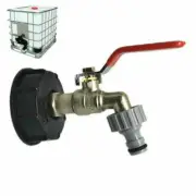 IBC ball outlet tap 1/2 adapter for tank rainwater container outlet tap LOVE