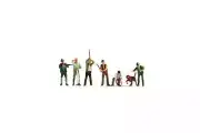 HO Scale people - 15060 - Hunters and Lumberjacks