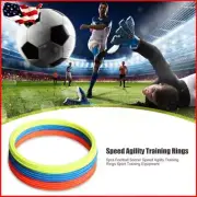 5pcs/set Football Soccer Speed Agility Training Rings Sport Equipment 30cm 40cm