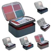 Large Capacity Document Ticket Storage Bag 2 Layers With Lock