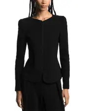 Emporio Armani Zipper Front Blazer