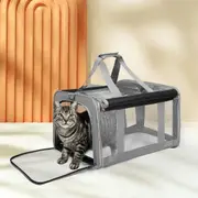 Pawz Pet Soft Crate Dog Cat Carrier Foldable Travel Cage Portable Kennel Medium