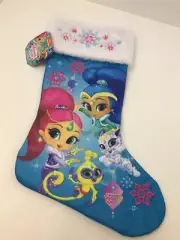 Nickelodeon Shimmer & Shine 2017 Blue Christmas 18" Stocking