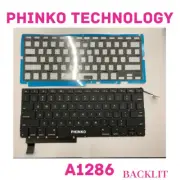 Keyboard for Apple MacBook Pro 15" Unibody A1286 2009 2010 2011 2012 Backlit US