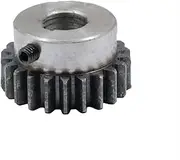 Brushless Motor Pinion Motor Gear,Step Miter 1pcs 22T 1.5M Spur Gear Pinion 8mm 10mm 12mm 15mm Bore 1.5 Module 22 Teeth Spur Gear 45 Steel Gear Rack Transmission spur Bevel(8mm Keaway 3mm)