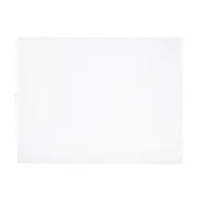 7pcs 10"x13" Plastic Mesh Canvas Sheet 6 Count Blank Canvas White