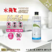 在飛比找水蘋果購物中心優惠-【水蘋果公司貨】EVERPURE H54 淨水濾心(家用型)