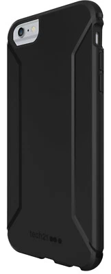 NEW Tech21 Evo Tactical BLACK Slim Phone Case for Apple iPhone 6 + / 6S Plus