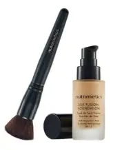 2 Items Silk Fusion Foundation Flat Buffer Brush Nutrimetics