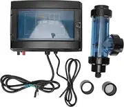 Swimming Pool Chlorinator, Salt Water Pool Chlorinator System, 15/20/30/50g/h Salt Chlorine Machine, Saltwater Chlorine Generator for Swimming Pool, Spa Pool 20g/h