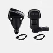 2 Pack Car Windshield Washer Wiper Water Jet Spray Nozzle Windscreen Washer Jets，for Jeep