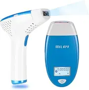 MLAY Permanent Hair Removal Device - Reliable Body Hair Removal System - Uses Intense Pulsed Light Technology for Permanent Hair Removal - Ideal for Men and Women