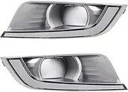Turn Signal Lights for Ford for Ranger 2015 2016 2017 2018 LED DRL Daytime Running Light Daylight Turn Signal Fog Lamp Car Flashing 2PCS Turn Signal Lights(Round Fog Hole)