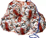 Select Teamgear 10-12 Balls Orange Blue Nylon Ball Net NWT