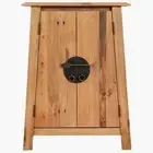 Bathroom Side Cabinet Solid Pinewood Organiser Storage Shelf Cupboard vidaXL