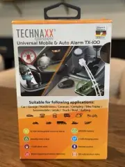Technaxx TX-100 Universal Mobile & Auto Alarm Rechargeable PIR Motion Detection