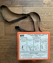 Scott Sealed 15 Min Emergency Smoke Fire Escape Breathing Apparatus Supplied Air