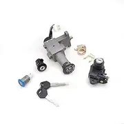Ignition Switch for Suzuki HJ100T-3 HJ100 HJ 100 100cc Spare Parts Motorcycle Ignition Switch Lock+Seat Lock +Storage Box Lock Set Motorcycle Ignition Switch Lock