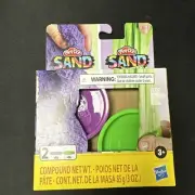 Play-Doh SAND EZ STRETCH PURPLE GREEN NEW IN BOX