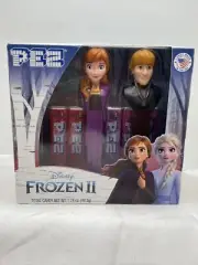 PEZ Disney Frozen II Gift Set Featuring Anna & Kristoff 2019 Sealed