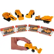 Kids Small Construction Toy Cars for 3 4 5 Year Old Boys Toddler Mini Pull Back