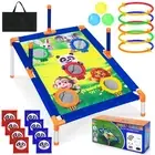 Bean Bag Toss Game,3 in 1 Cornhole Set,Kids Outdoor Games,Sports & Outdoors P...