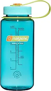 Nalgene Sustain Tritan BPA-Free Water Bottle Made with Material Derived from 50% Plastic Waste, 16 OZ, Wide Mouth