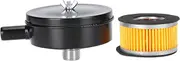 Air Compressors Inlet Filters, Easy Installation Perfect Choice Ideal Air Compressor Silencer Filter for Noise Equipment