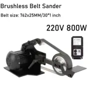 800W Small Brushless Electric Belt Sander Polishing Sanding Machine Polisher