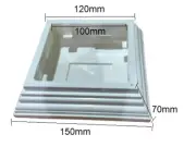 Fencing Cap New England Cover for 100x100 Posts white 30 Pack PVC Post Caps