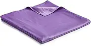 YnM Exclusive Cooling Duvet Cover for Weighted Blankets with 16 Strings (Lavender, 48"x72")