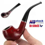 Collectible Durable Wooden Smoking Tobacco pipe Cigarette Smoke Filter Pipes